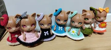 캡슐 인형 고양이 차트라 커스텀