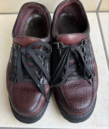 MEPHISTO 메피스토 다크 브라운 가죽 로우컷