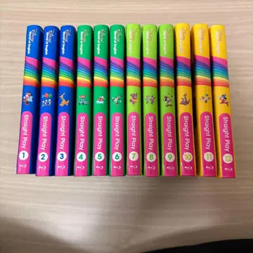 DWE 스트레이트 플레이 blu-ray 1권~12권 세트