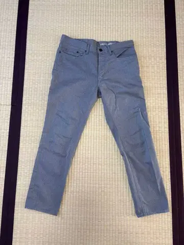 UNITED ARROWS 그레이 슬림핏 팬츠