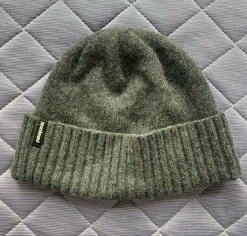 파타고니아 니트 모자 그레이