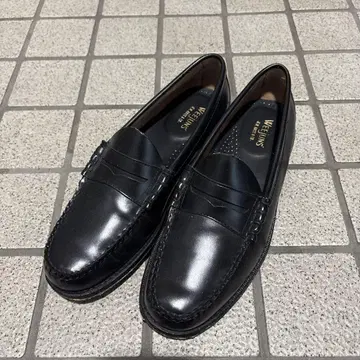 WEEJUNS G.H. BASS & CO. 남성용 블랙 로퍼