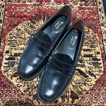 WEEJUNS G.H. BASS & CO. 남성용 블랙 로퍼