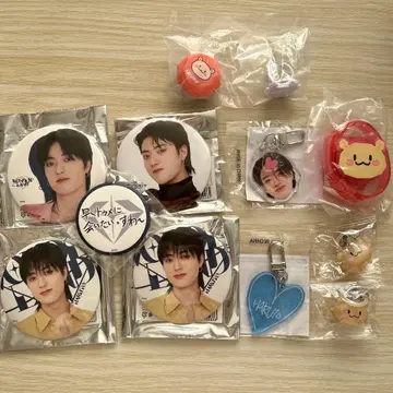 TREASURE 하루토 얼굴 아크릴 키링 TRUZ RURU 마크 액세서리