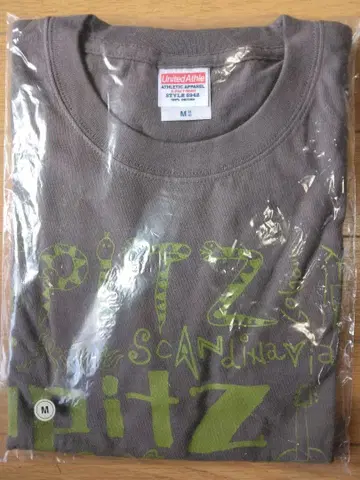 [ 미개봉 ] 스피츠 고스카 2012 공식 T셔츠 M 사이즈 차콜 레어템