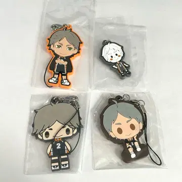 하이큐 코에다라이즈 큥캐릭터 오스와리 러버 스트랩 스가와라 코시