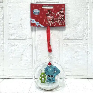 [몬스터즈 잉크] 설리 마이크 크리스마스 오너먼트 미사용 택 포함