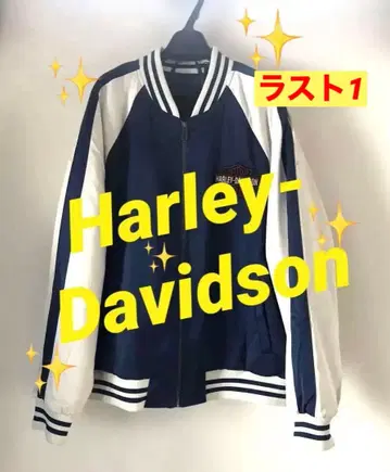 Harley-Davidson 스카잔 네이비/화이트 미사용 새상품