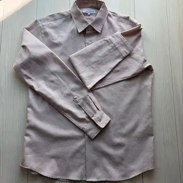 [ UNITED ARROWS ] 린넨 라이크 크로스 릴랙스 셔츠