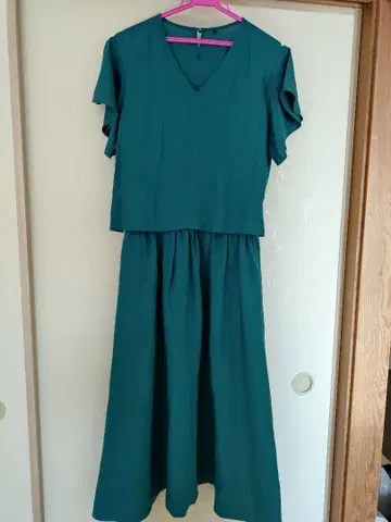 NOTEs 린넨 반팔 원피스 사이즈 36