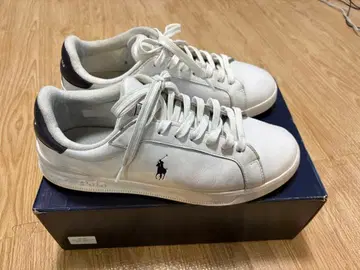 Polo 화이트 스니커즈 (27~27.5) 케이스 포함