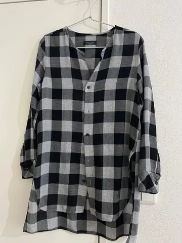 [ MACPHEE ] 노카라 튜닉 셔츠