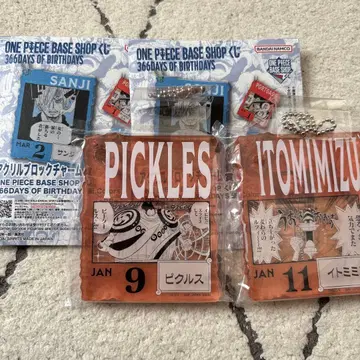 ONEPIECEBASE SHOP 아크릴 블록 참 피클스,