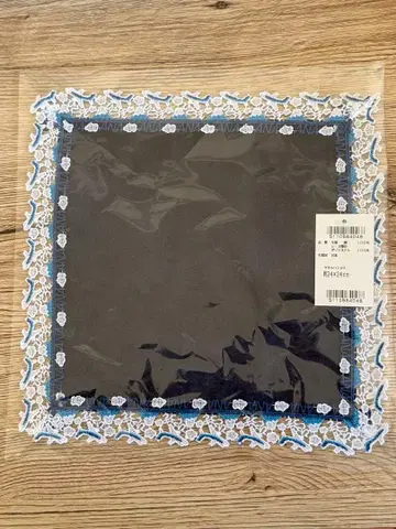 ANA x 긴자와 레이스 콜라보 손수건 네이비