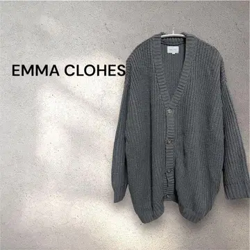 EMMA CLOHES 에마 클로즈 남성용 니트 가디건 그레이 L