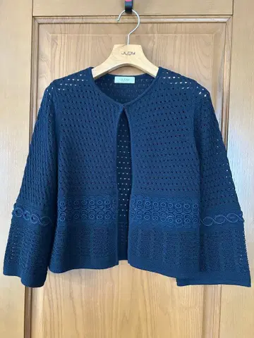 JUDY 레이스 가디건 쇼트 기장 엘레강트 [미사용 새상품]