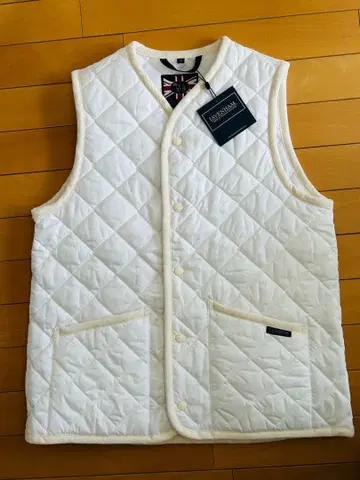 택 포함 새상품 라벤햄 퀼팅 베스트 사이즈 10