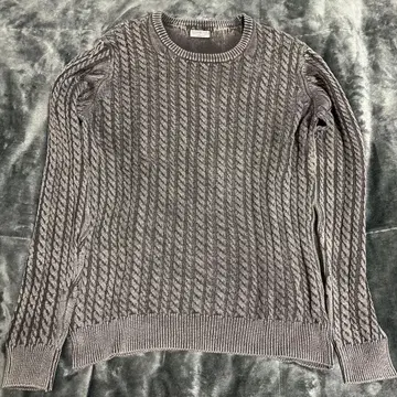 [ Aeropostale ] 그레이 케이블 니트 스웨터