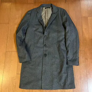 ZARA MAN 자라 그레이 체스터 코트