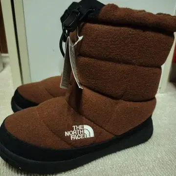 택 포함 새상품! THE NORTH FACE 브라운 방수 부츠 22cm