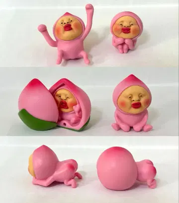 코비토즈칸 카쿠레모모지리 피규어 6개