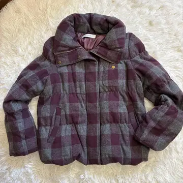 [ Paul Smith ] ( 40 ) 울 체크 무늬 다운 자켓