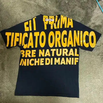 KATHARINE HAMNETT T셔츠 블랙/옐로우 컬러