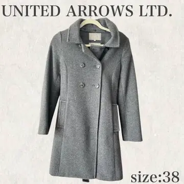 새상품급 UNITED ARROWS LTD. 코트 그레이 일본제