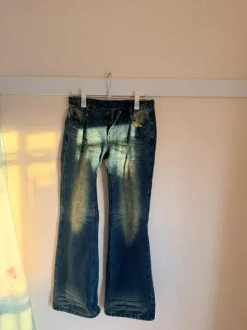 Dirty Wash 데님 팬츠 새상품급