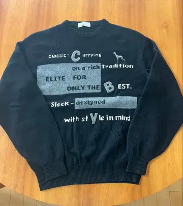 adabat 스웨터 블랙 골프