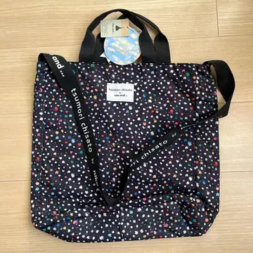 tsumori chisato 2WAY 토트백 타이니 고양이 도트 새상품