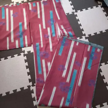 화학 섬유 코몬 벚꽃 단풍 스트라이프