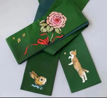 히구치 유코 오비 유카타 오비 보리스와 토끼 보리스 잡화점