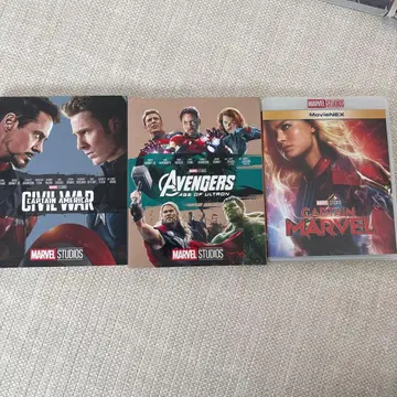 MARVEL 작품 블루레이 세트