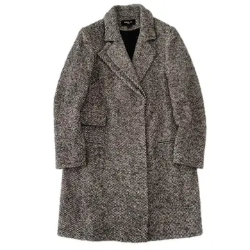 새상품급 PAULE KA 폴카 헤링본 모헤어 울 체스터 코트