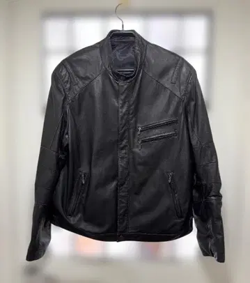 이탈리아제 라무 가죽 자켓 지퍼 W 포켓 다크 브라운 연말 특가!