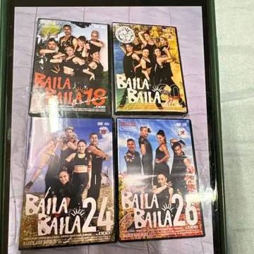 Baila Baila 댄스 운동 DVD 세트