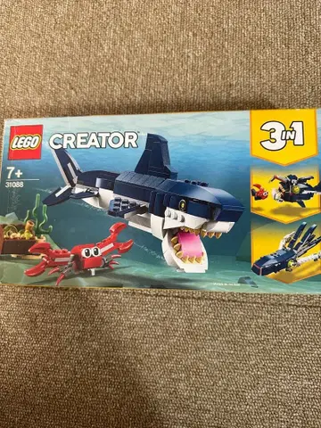 새상품급 LEGO Creator 3in1 상어 세트 31088