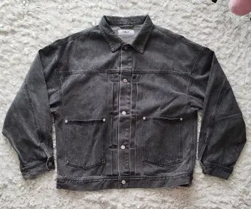 PUBLUX 블랙 데님 자켓 사이즈 L