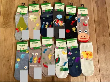 새상품 여성용 어린이 피크민 양말 23~25 12켤레 세트