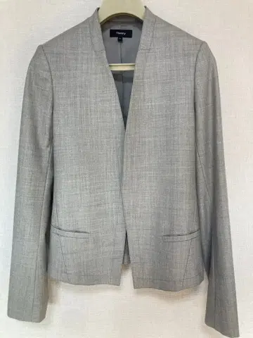 [새상품급] Theory 노카라 자켓 그레이