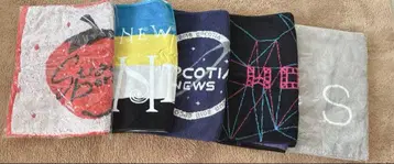 NEWS 라이브 타월 5개 세트