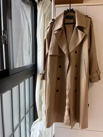 SMILE ORCHID 트렌치코트