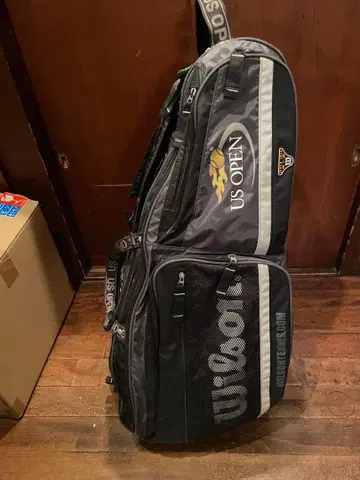 [ 레어 새상품급 ] 윌슨 WILSON 테니스 라켓백 US OPEN