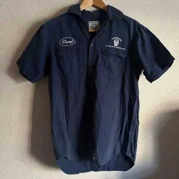 퓨처좀비 futurezombie 반팔 셔츠 네이비