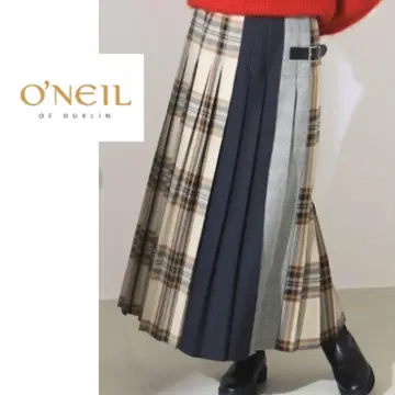오닐 오브 더블린 울 클레이지 맥시 스커트