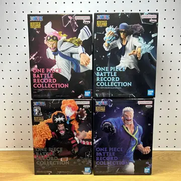 원피스 BATTLE RECORD COLLECTIONS 피규어 4개