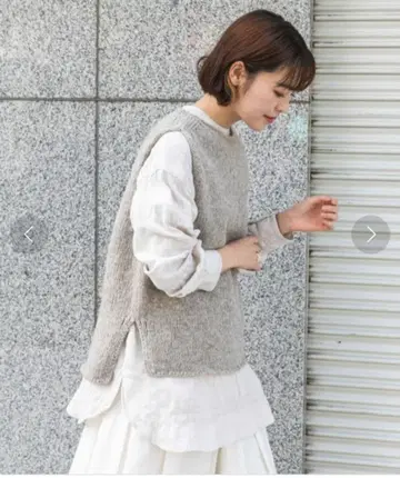 새상품급 kagure 페루 니트 베스트 완판템