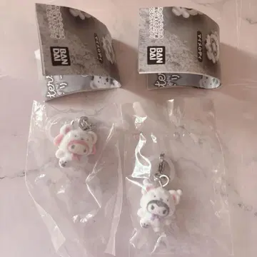 메지루시 액세서리 복슬복슬 스노우 마이멜로디 쿠로미