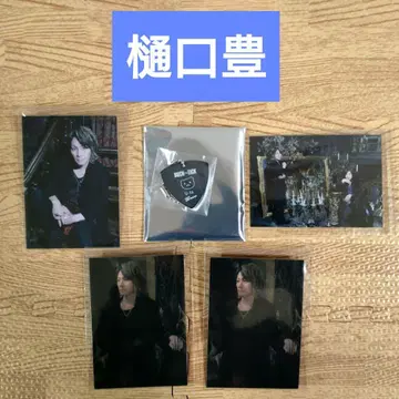 BUCK-TICK 히구치 유타카 랜덤 키링 트레이딩 카드 4종